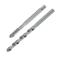 Seturi TwinBox - tarod HSS-E standard + burghiu, filetare dreapta, Forma B, VOLKEL