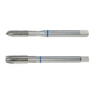 Tarozi de masina, universali, HSS-E, forma B, banda albastra, filet metric, DIN 371-376, VOLKEL