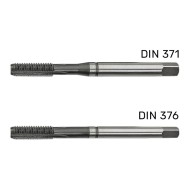 Tarozi de masina, universali, HSS-E, banda neagra, filet metric, pentru gauri strapunse si infundate, DIN 371-376, VOLKEL