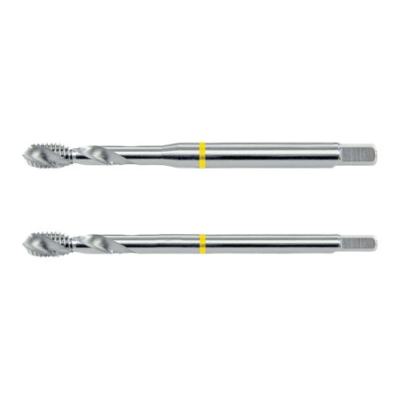 Tarozi de masina, universali, HSS-E, banda galbena, forma C 40° RSP, filet metric, DIN 371-376, VOLKEL