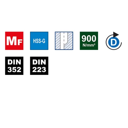 Trusa filetare cu tarozi de...