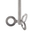Paleta VORTINOX otel inoxidabil A2, prindere Ø 10 mm, Ø 140 x 520 mm, capacitate de amestecare 3 - 15 kg, FLEX