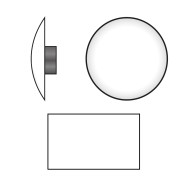 Capacele din plastic Ø16 mm, pentru suruburi torx T30, plastic, colorat, Rocast