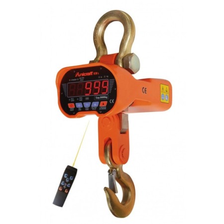 Cantare electronice pentru macara, model KW 100, sarcina max. 10 tone, suprasarcina max. 400 %, UNICRAFT