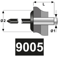 Pop-nit cap lat, Aluminiu - Otel, vopsit, Bralo
