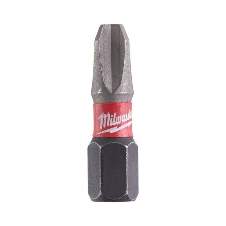 Set de 2 bits PH3 25 mm, conceput pentru masini de insurubat cu impact, Milwaukee