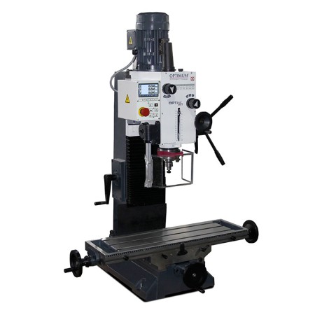 Masina de frezat MB 4D, 1.5 kW, 400 V, Ø gaurire in otel 32 mm, Ø max cap frezare 63 mm, 95 - 3200 rpm, Optimum