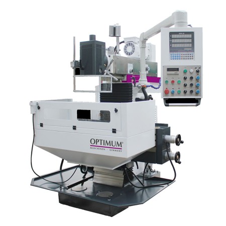 Masina de frezat multifunctionala MX 2, 9 kW, 400 V, fixare suport arbore ISO 40 DIN 2080, 40 - 2000 rpm, Optimum