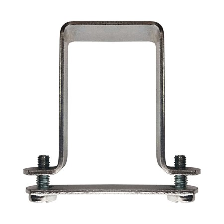 Brida banda 20 x 2 mm pentru stalp 40 x 40 mm, finisaj zincat, 10 buc/cutie, Rocast