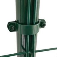 Brida banda 20 x 2 mm, Ø stalp 42.4 mm, Ø stalp in inch 1 1/4 inch, finisaj zincat, 10 buc/cutie, Rocast