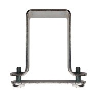 Brida banda 20 x 2 mm pentru stalp 60 x 40 mm, finisaj zincat, 10 buc/cutie, Rocast