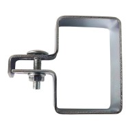 Brida banda 20 x 2 mm pentru fixare capat, stalp 60 x 40 mm, finisaj zincat, 5 buc/cutie, Rocast