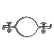 Brida banda, executie 20 x 2 mm, Ø stalp 48.3 mm(1 1/2 inch), finisaj zincat, 5 buc/cutie, Rocast