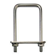 Brida din otel rotund, stalp 100 x 100 mm, finisaj zincat, 5 buc/cutie, Rocast