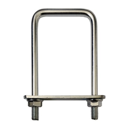 Brida din otel rotund, stalp 30 x 50 mm, finisaj zincat, 25 buc/cutie, Rocast