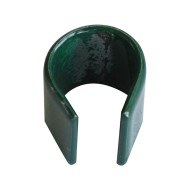 Clips 12 x 1 mm, prindere max. 2 x Ø 5 mm, finisaj verde, RAL 6005, 100 buc/cutie, Rocast
