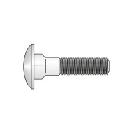 Surub torbant, M6 x 30, fara piulita, inox A2, DIN 603, 100 buc./cutie