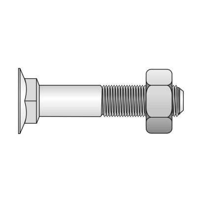 Surub torbant, M6 x 60, cu...