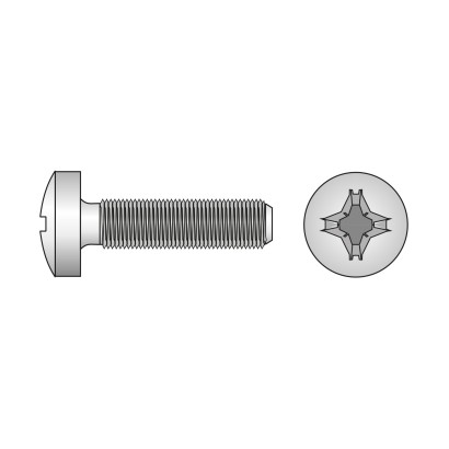 Surub, M2.5 x 10, cu cap...