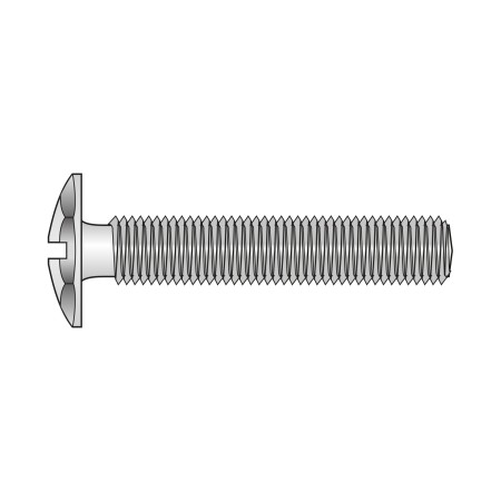 Surub ornamental M6 x 35, din otel zincat galben, 20 buc./cutie