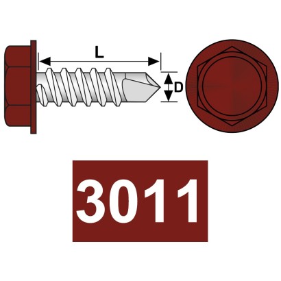 Surub autoforant 4.8 x 25...