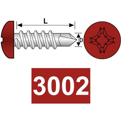 Surub autoforant 4.2 x 16...