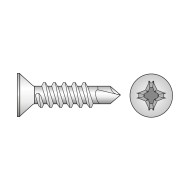Surub autoforant 4.2 x 13 mm, cap inecat, forma P, DIN 7504, otel zincat, 500 buc./cutie