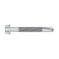 Surub autoforant 6.3 x 240 mm, filet 80 mm, cap HEX, otel zincat, 100 buc./cutie