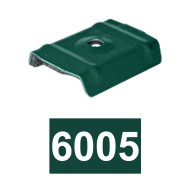 Saiba de coama Ø6.5 x 38 x 50 x30 x10 mm, marimea 30, otel, ral 6005 verde muschi, 100 buc./cutie