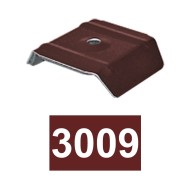 Saiba de coama Ø6.5 x 58 x 50 x 40 x 13 mm, marimea 40, otel, ral 3009 ruginiu, 100 buc./cutie