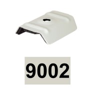 Saiba de coama Ø6.5 x 36 x 50 x30 x16 mm, marimea  25 otel, RAL 9002 gri deschis, 500 buc./cutie