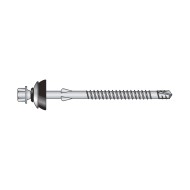 Surub autoforant 6.5 x 115 mm, filet 60 mm, zincat, 10 buc./cutie