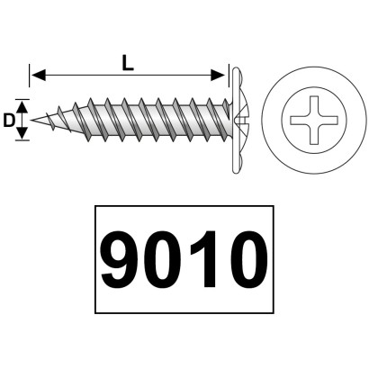 Surub autofiletant 4.2 x 41...