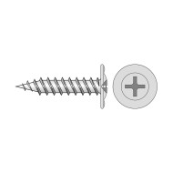 Surub autofiletant 4.2 x 51 mm, cap semiinecat, pentru tabla, zincat, 500 buc./cutie