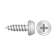 Surub autofiletant 3.5 x 11 mm, cap special, bombat, otel, 500 buc./cutie