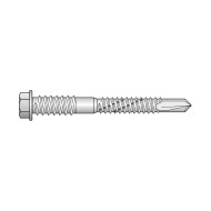 Surub autoforant cu diametru dublu 5.5 / 6.3 x 82 mm, otel zincat, 100 buc./cutie