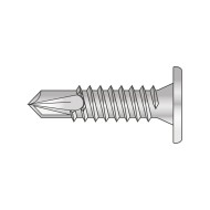 Surub autoforant 4.2 x 23 mm, cap extra-plat, otel zincat, 50 buc./cutie