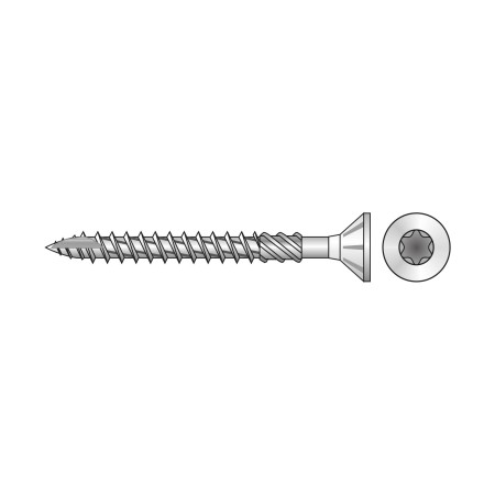 Surub E-JET 6 x 70 mm, amprenta T30, otel zincat, 50 buc./cutie