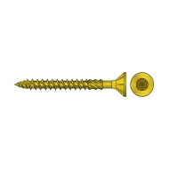 Surub RO-JET 10.0 x 360 mm, cap innecat, amprenta T40, otel zincat, galben, 10 buc./cutie