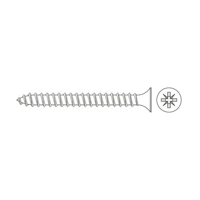 Surub PAL 4 x 50 mm, cap...
