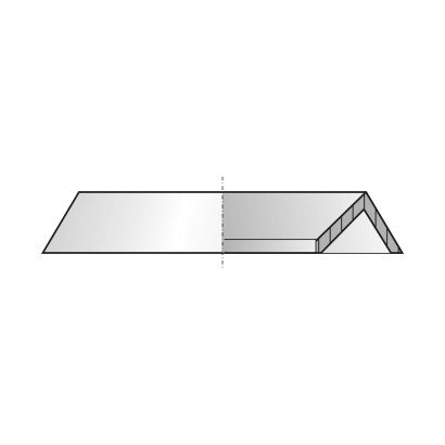 Rozeta 6 x 13 mm, din tabla...