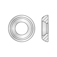 Rozeta Korrex M5 x 3.5 mm, nailon, 100 buc./cutie