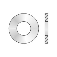 Saiba plata, 2.2 mm, forma A, DIN 125, inox A2, 100 buc./cutie