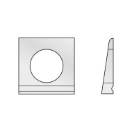 Saiba pentru profil I 24 mm, DIN 435, otel zincat la cald, 10 buc./cutie