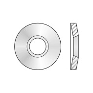Arc disc 45 x 22.4 x 2.5 mm, DIN 2093, otel, 10 buc./cutie