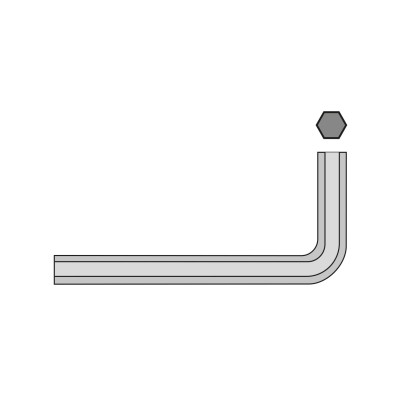 Cheie HEX 4 x 24 x 64 mm,...
