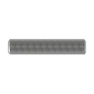 Tija filetata M10 x 90 mm, DIN 976, otel gr. 4.6 zincat, 50 buc/cutie