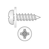 										Suruburi special pentru ferestre cu saiba natur din nailon
									