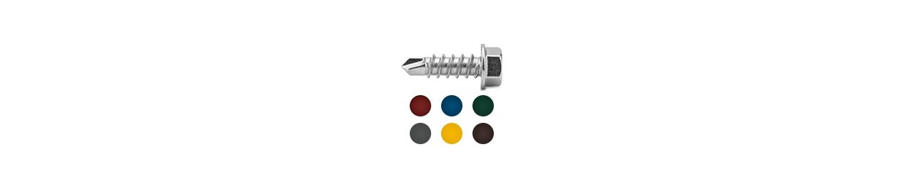 Suruburi autoforante cu cap hexagonal forma K DIN 7504