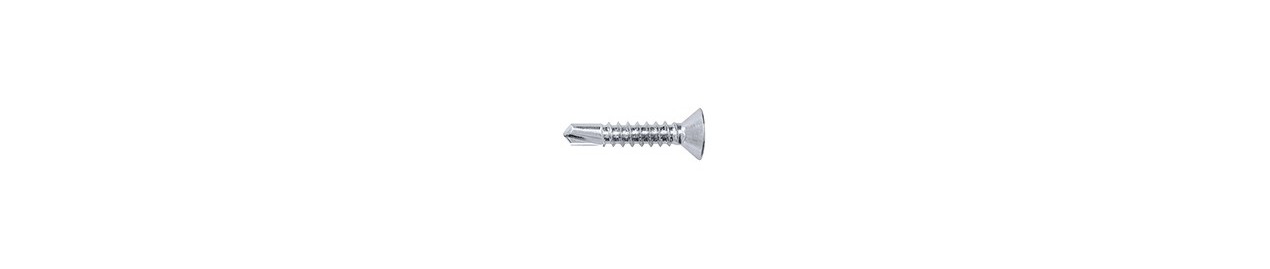 Suruburi autoforante cu cap inecat forma P DIN 7504